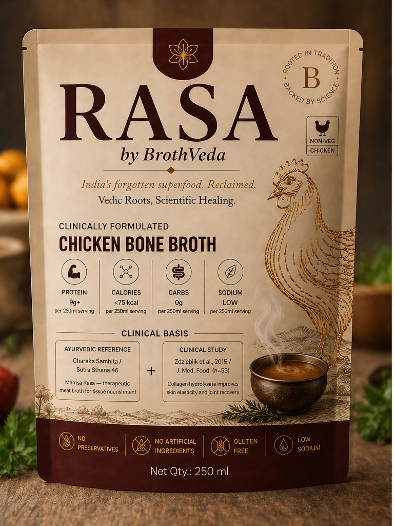 RASA by BrothVeda — Clinically Formulated Chicken Bone Broth